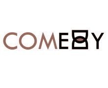Création du logo du site Internet www.comeddy.re - Noir et blanc
