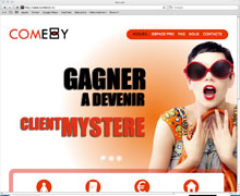 Site Internet www.comeddy.re - Couleur