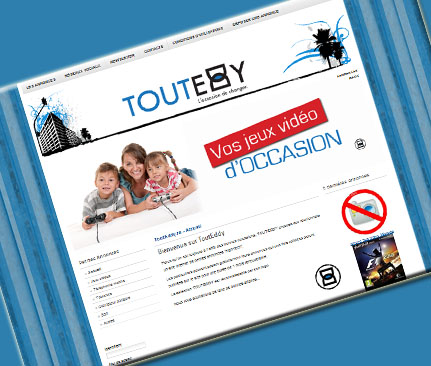Exemple de site Internet www.touteddy.re